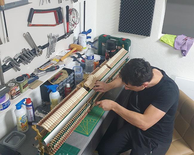 Accordeur de piano près de Lille